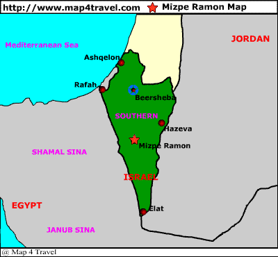 mizpe_ramon map