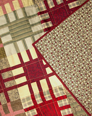 quilt front and back