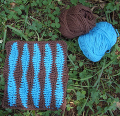 pot scrubber and yarn