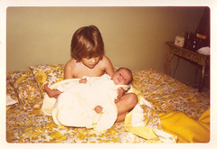 1973- new baby sister