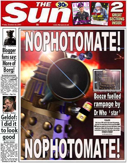 The Sun - Dalek cover